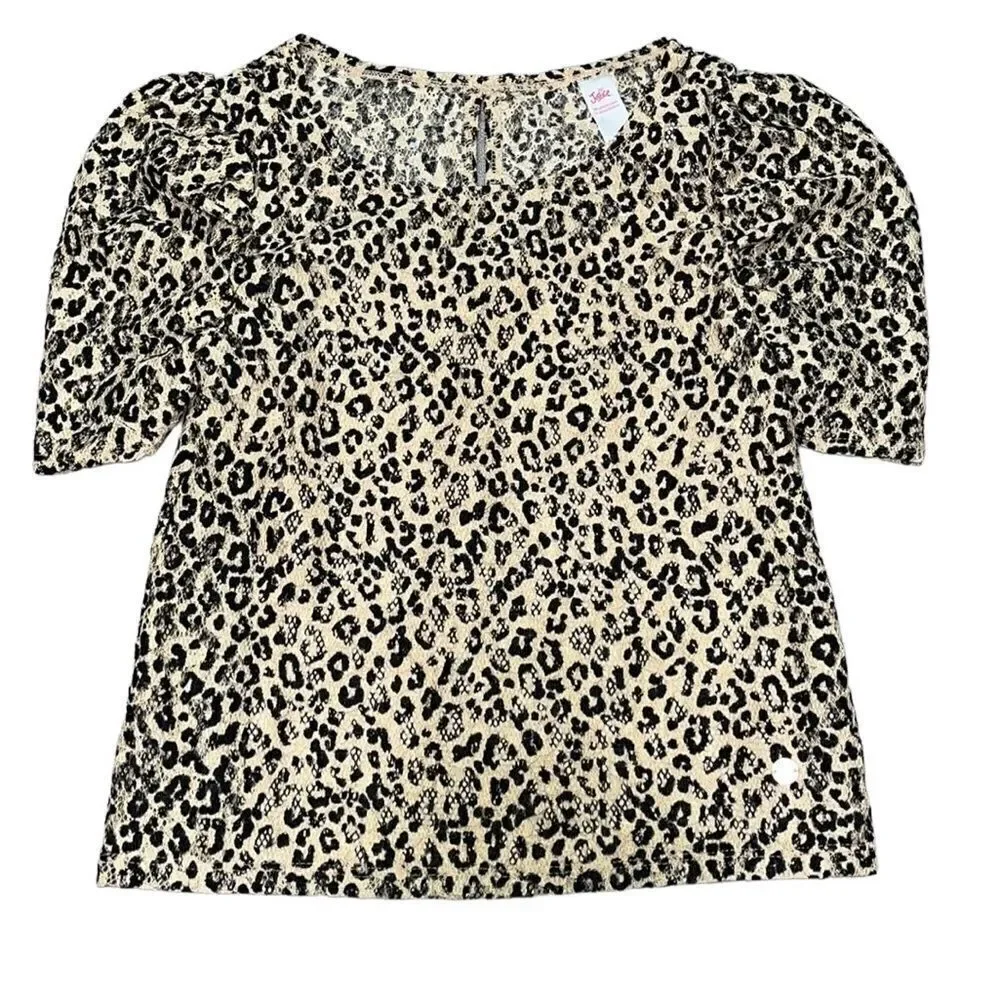 Justice Lace Cropped Top